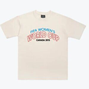 Peace Collective FIFA Women's World Cup Canada 2015 T-Shirt - Ivory Size Small